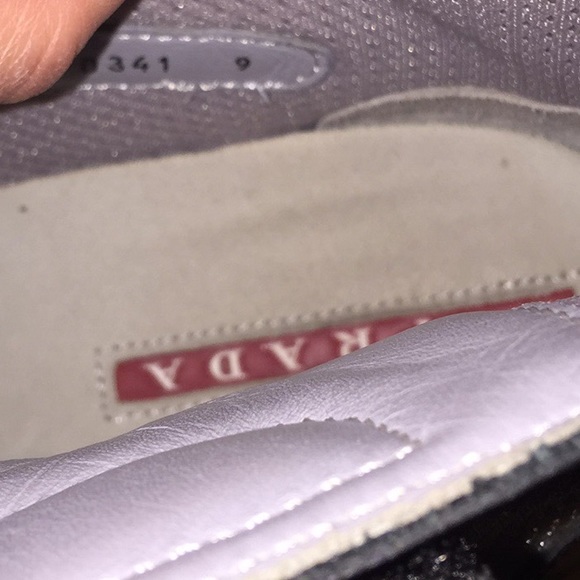 Mens prada American cup classic high tops sneakers - Picture 8 of 8